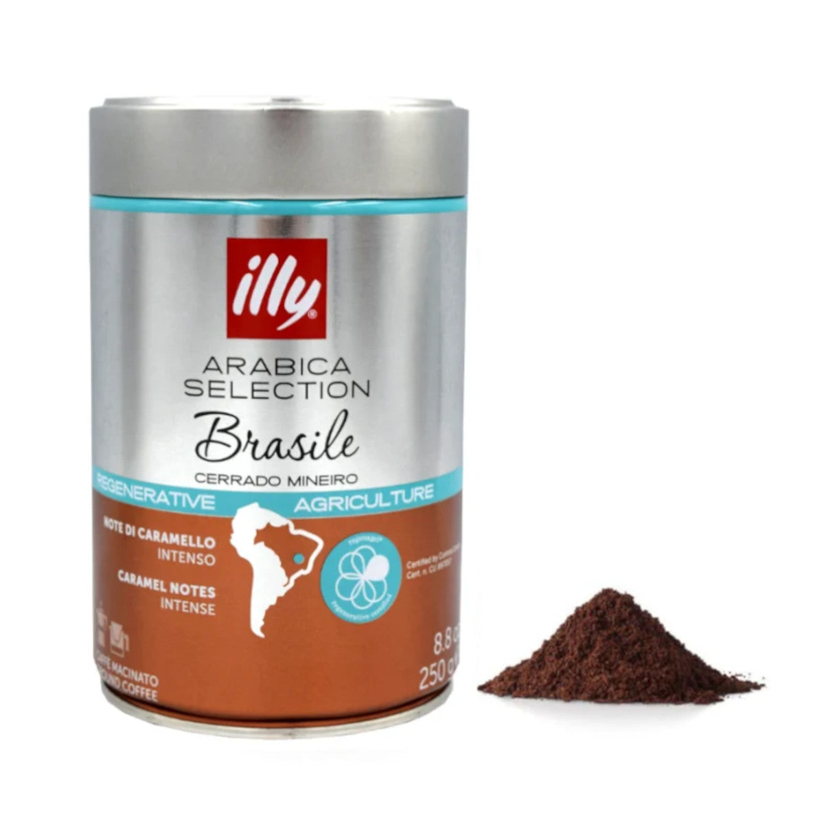 Illy Brasile - gemalen koffie