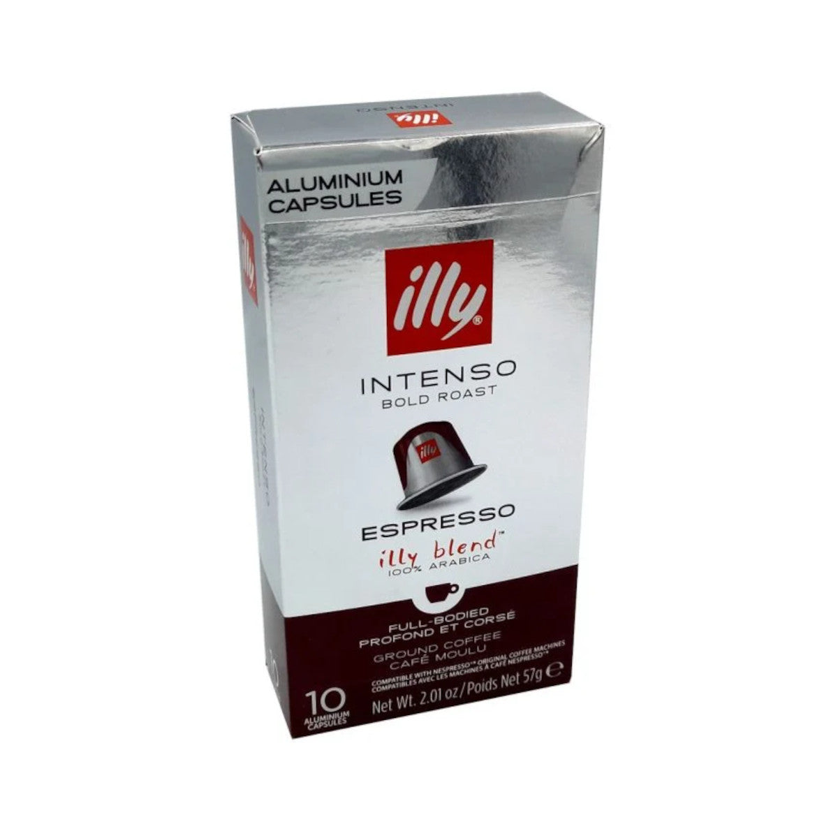 Illy Intenso Espresso - Nespresso cups 10 cups