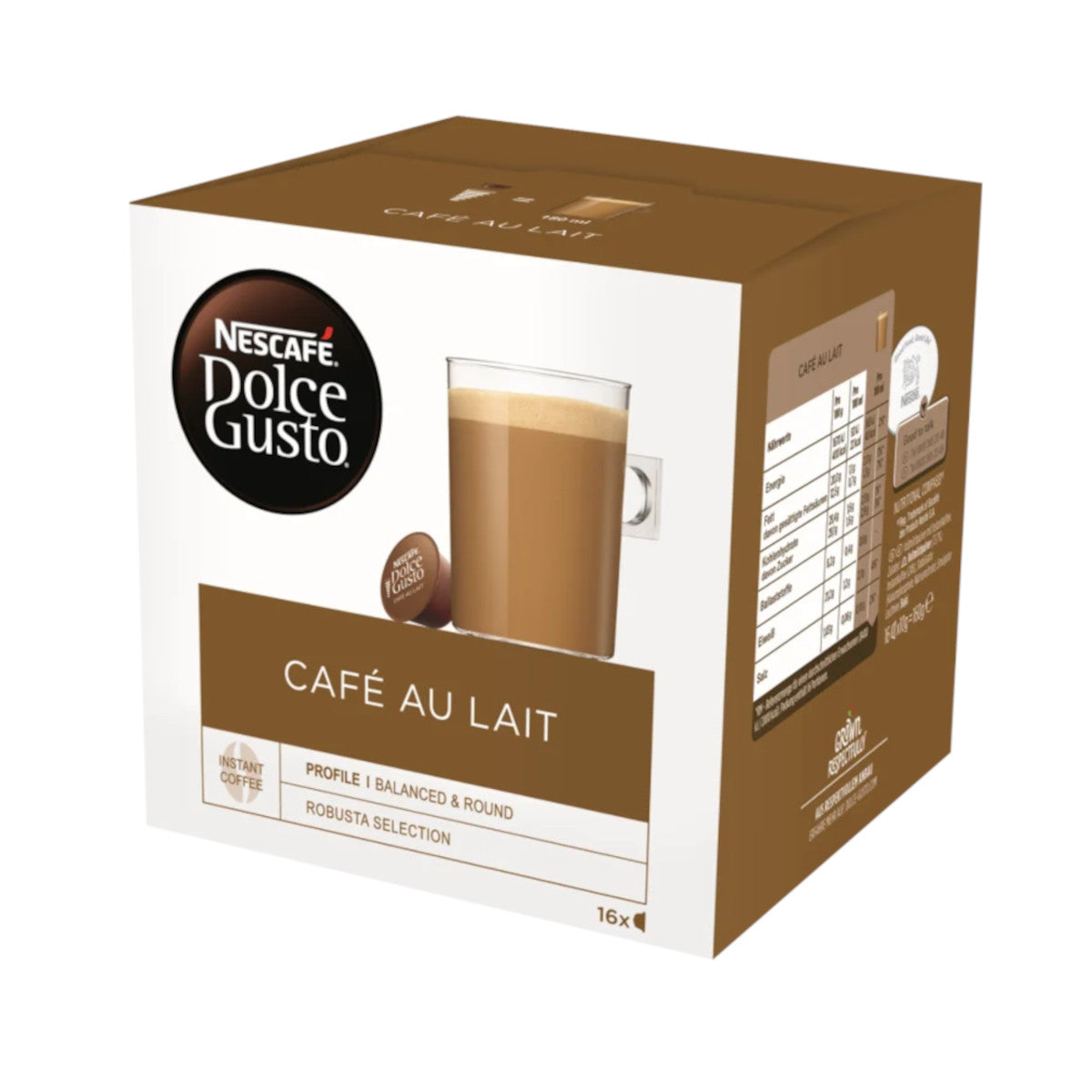 Dolce Gusto Café au Lait / Koffie Verkeerd