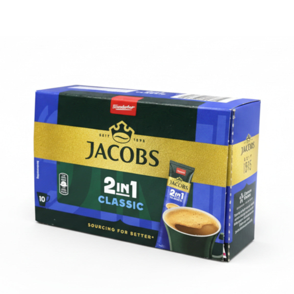 Jacobs 2 in 1 Classic - 10 sticks