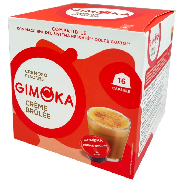 Gimoka Créme Brulée - Dolce Gusto 16 cups