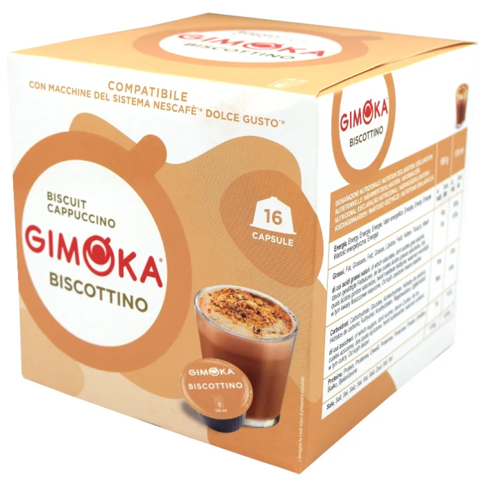 Gimoka Biscottino - Dolce Gusto 16 cups