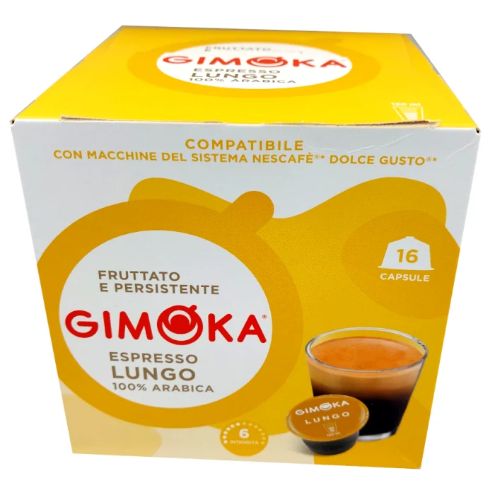 Gimoka Espresso Lungo - Dolce Gusto 16 cups