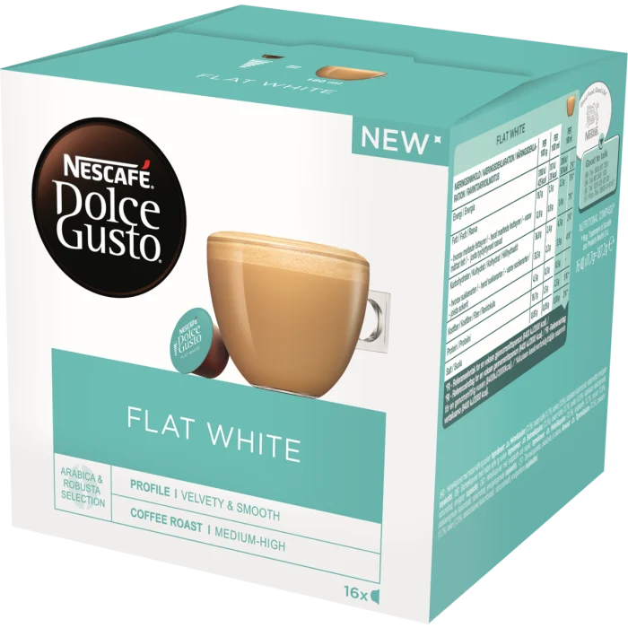 Dolce Gusto Flat White - 16 cups