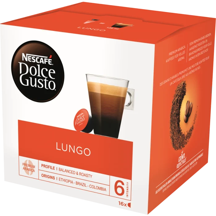 Dolce Gusto Lungo - 16 cups