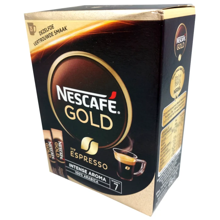 Nescafe Gold Espresso oploskoffie 25 sticks