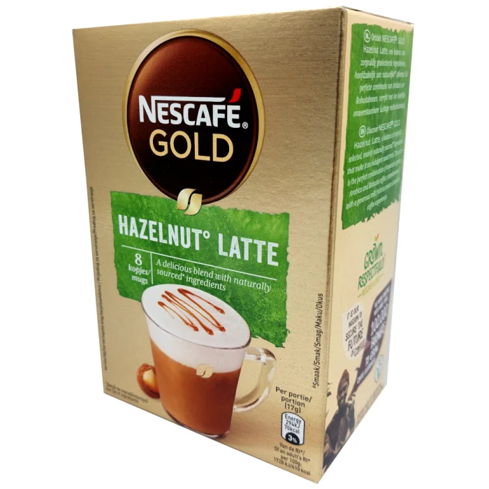 Nescafe Gold Hazelnut Latte